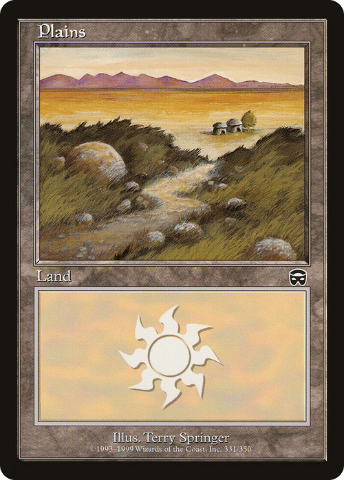 Plains (331) (MMQ-331) - Mercadian Masques Foil