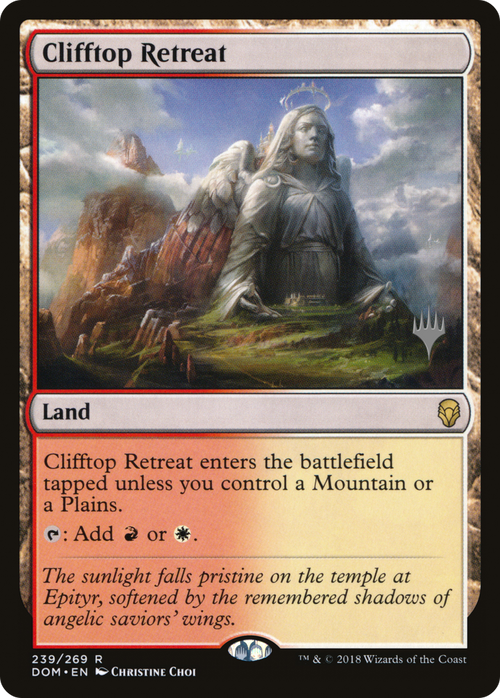Clifftop Retreat (PPM20-239P) - Dominaria Promos