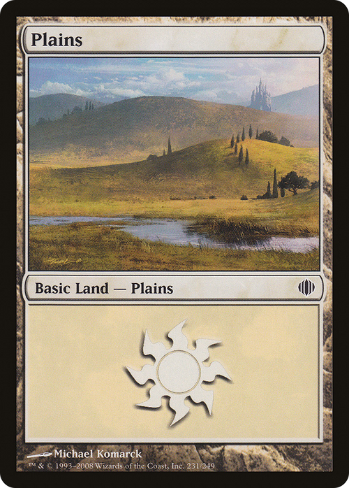 Plains (231) (ALA-231) - Shards of Alara Foil