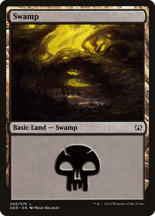 Swamp (066) (DDR-066) - Duel Decks: Nissa vs. Ob Nixilis