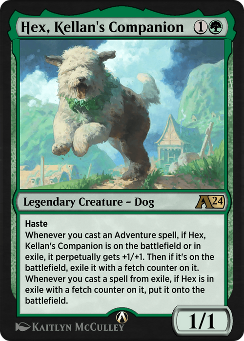 Hex, Kellan's Companion (YWOE-014) - Alchemy: Wilds of Eldraine