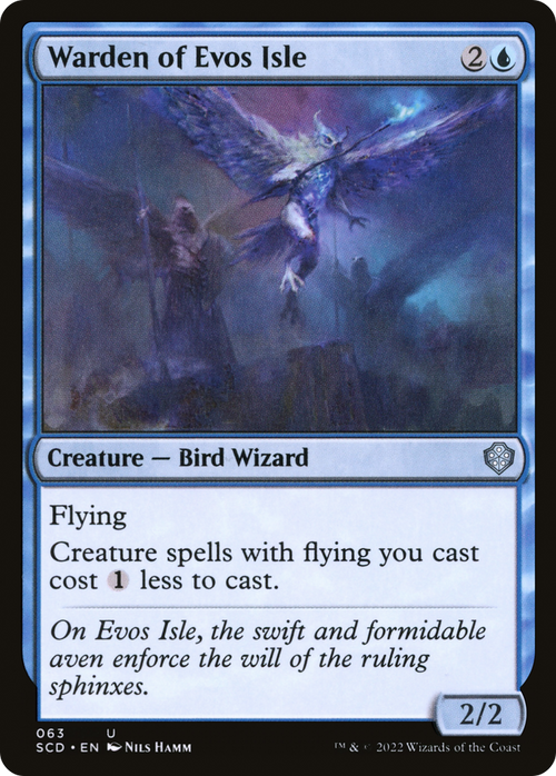 Warden of Evos Isle (SCD-063) - Starter Commander Decks
