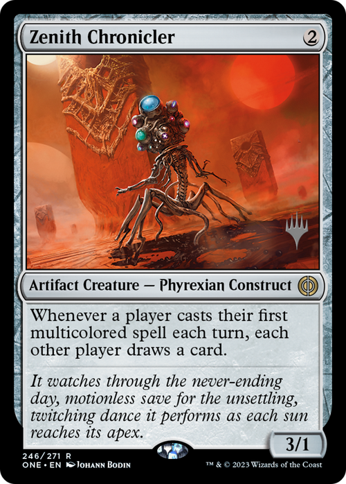 Zenith Chronicler (PPONE-246) - Phyrexia: All Will Be One Promos Foil