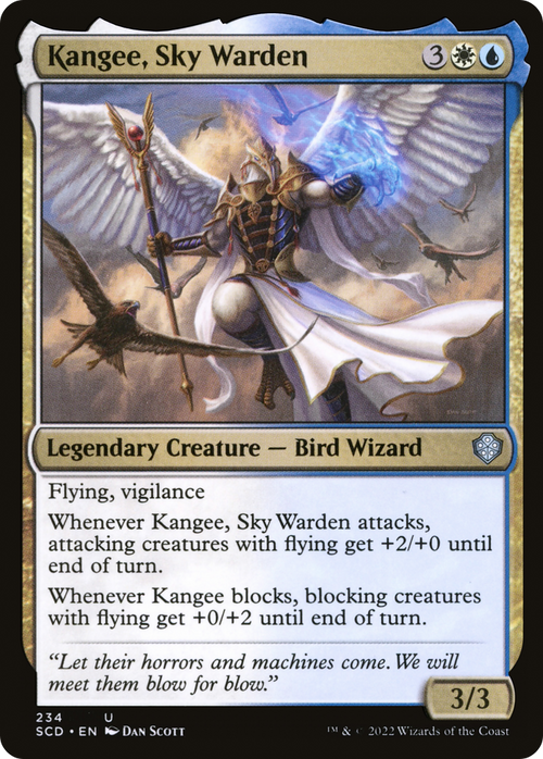 Kangee, Sky Warden (SCD-234) - Starter Commander Decks
