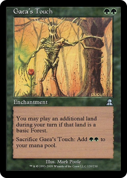 Gaea's Touch (ME3-120) - Masters Edition III Foil