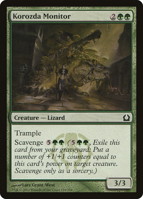Korozda Monitor (RTR-129) - Return to Ravnica