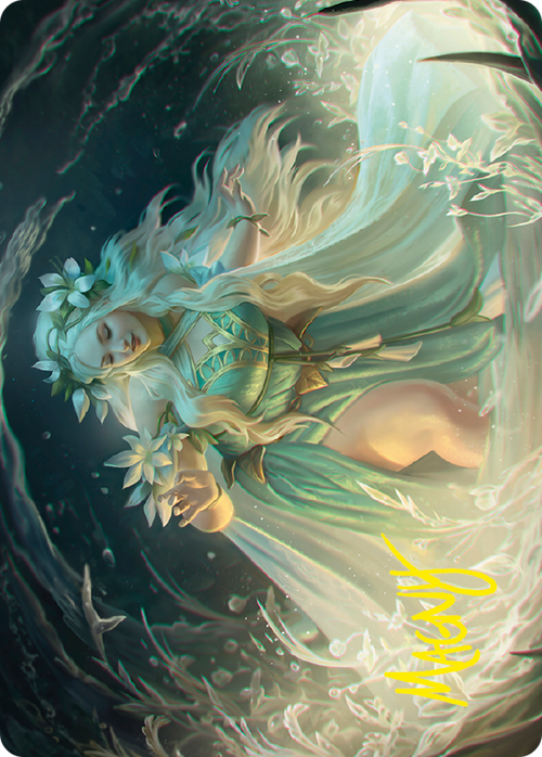 Goldberry, River-Daughter // Goldberry, River-Daughter (ALTR-006) - Tales of Middle-earth Art Series (Borderless)