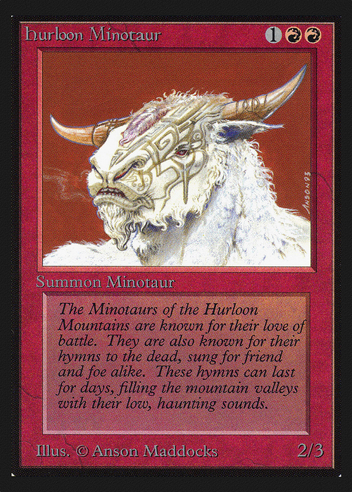 Hurloon Minotaur (IE) (IED-) - Intl. Collectors' Edition