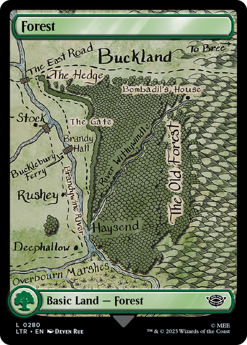 Forest (0280) (LTR-280) - The Lord of the Rings: Tales of Middle-earth
