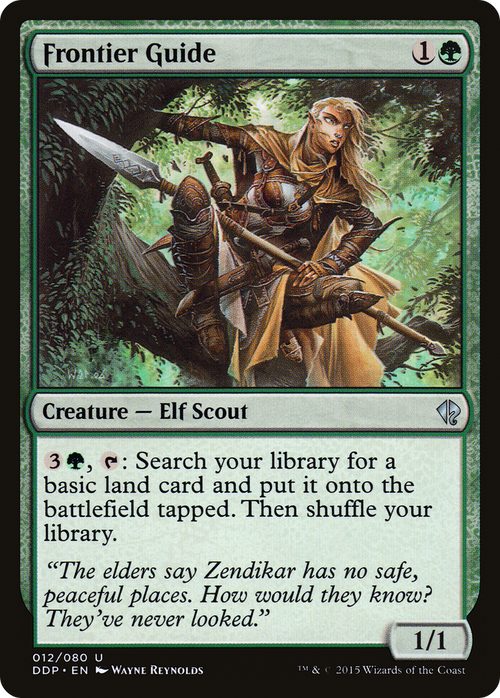 Frontier Guide (DDP-012) - Duel Decks: Zendikar vs. Eldrazi