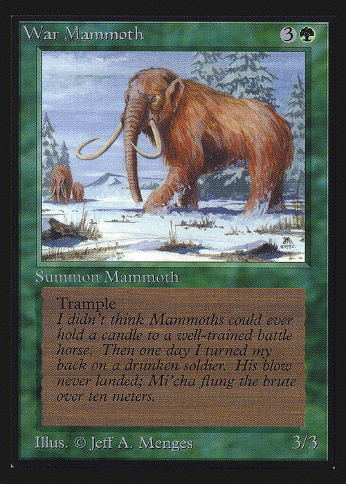 War Mammoth (CE) (CED-) - Collectors' Edition