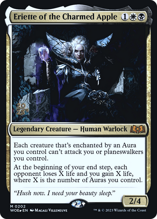 Eriette of the Charmed Apple (PRE-202) - Wilds of Eldraine Promos Foil