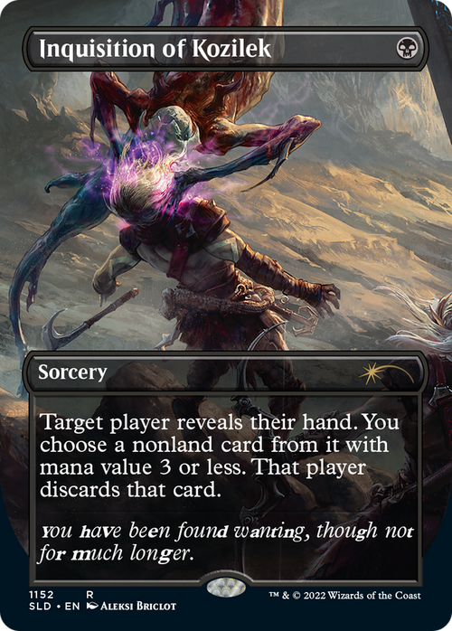 Inquisition of Kozilek (SLD-1152) - Secret Lair Drop (Borderless) Foil