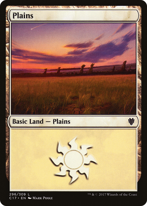 Plains (296) (C17-296) - Commander 2017