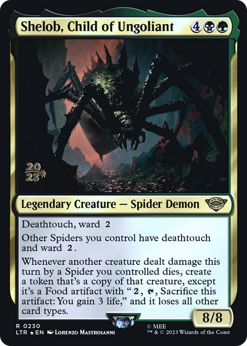 Shelob, Child of Ungoliant (PRE-230) - Tales of Middle-earth Promos Foil