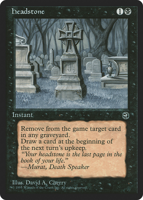 Headstone (HML-) - Homelands