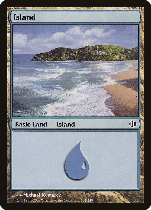 Island (234) (ALA-234) - Shards of Alara