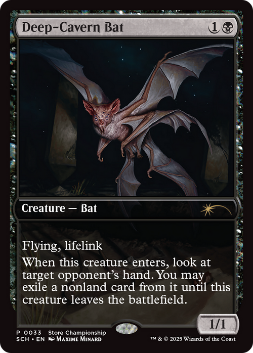 Deep-Cavern Bat (GAME-033) - Store Championships