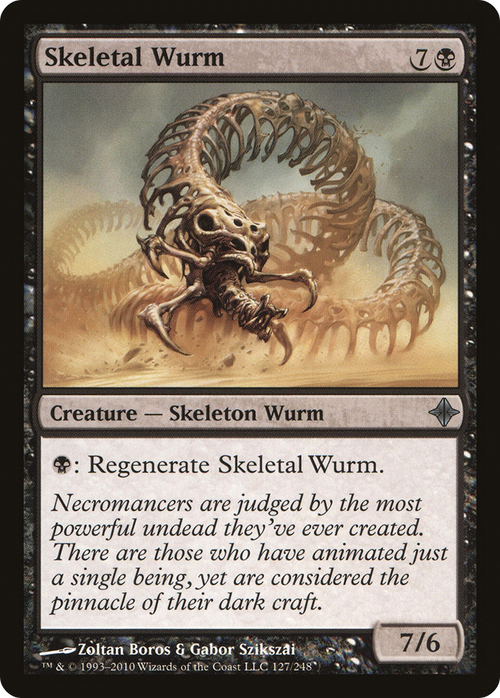 Skeletal Wurm (ROE-127) - Rise of the Eldrazi Foil