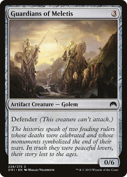 Guardians of Meletis (ORI-228) - Magic Origins