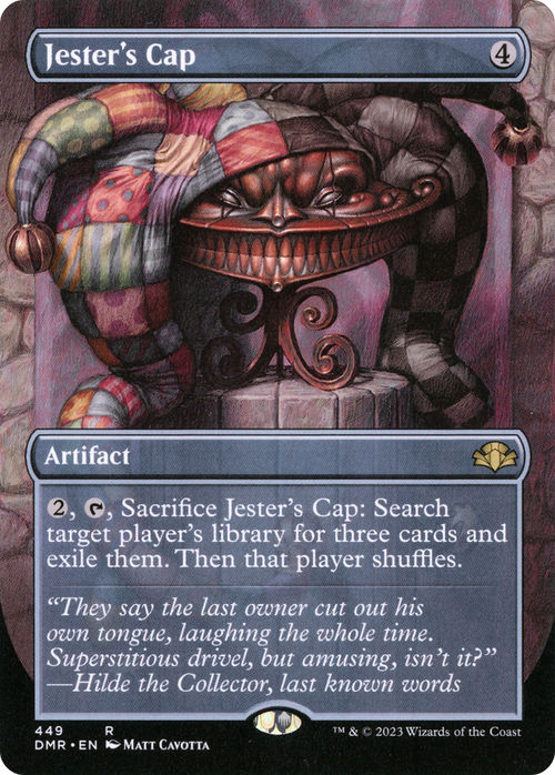 Jester's Cap (Borderless) (DMR-449) - Dominaria Remastered