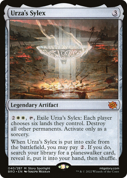 Urza's Sylex (BRO-040) - The Brothers' War