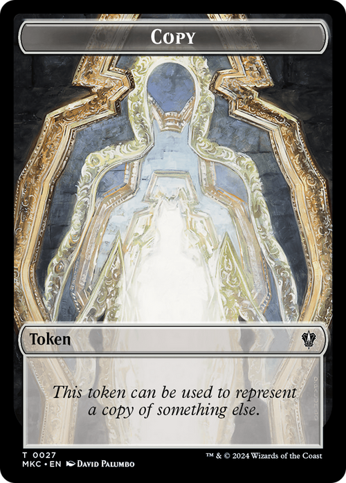 Copy (TMKC-027) - Murders at Karlov Manor Commander Tokens