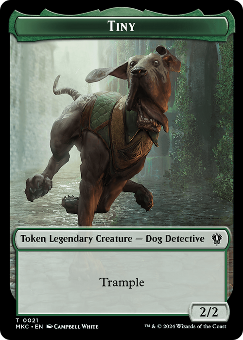Tiny (TMKC-021) - Murders at Karlov Manor Commander Tokens