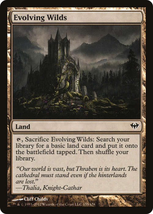 Evolving Wilds (DKA-155) - Dark Ascension
