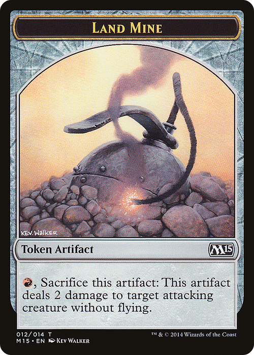 Land Mine Token (M15-012) - Magic 2015 Tokens