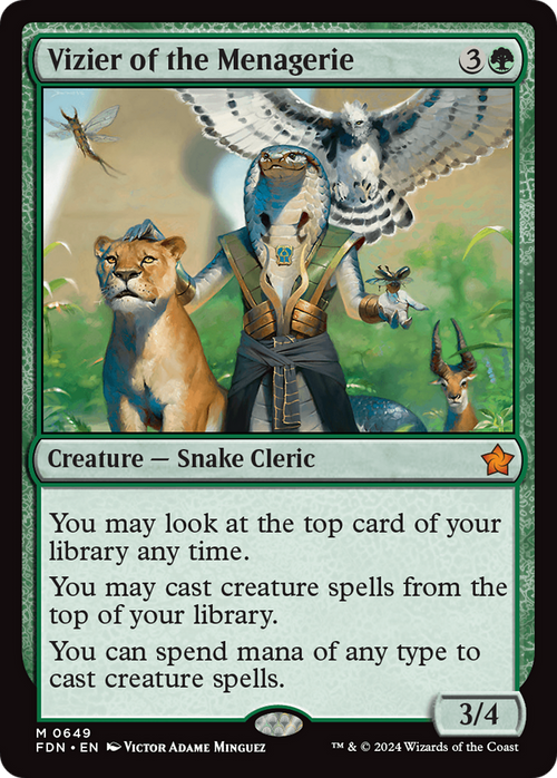 Vizier of the Menagerie (0649) (FDN-649) - Foundations