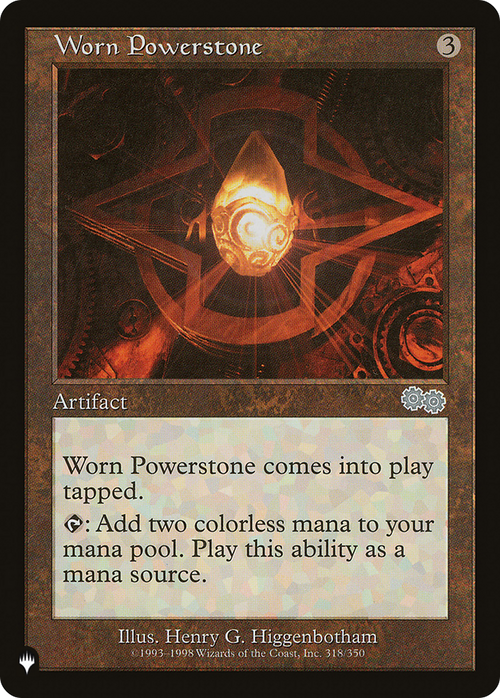 Worn Powerstone (LIST-USG-318) - The List