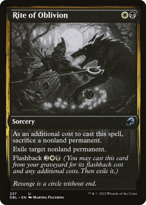Rite of Oblivion (DBL-237) - Innistrad: Double Feature