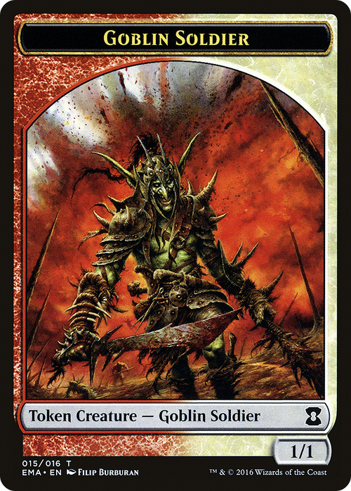 Goblin Soldier Token (EMA-015) - Eternal Masters Tokens