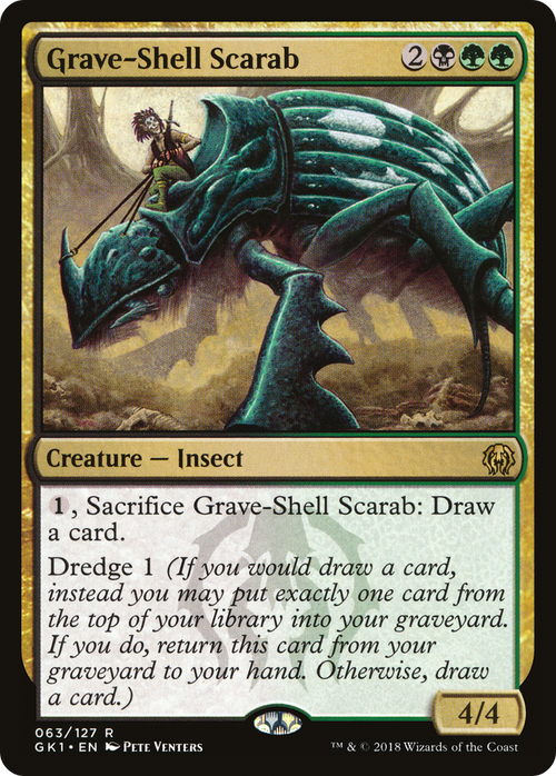 Grave-Shell Scarab (GR1-063) - GRN Guild Kit