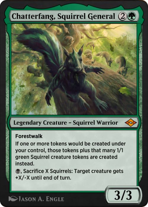 Chatterfang, Squirrel General (J21-552) - Jumpstart: Historic Horizons