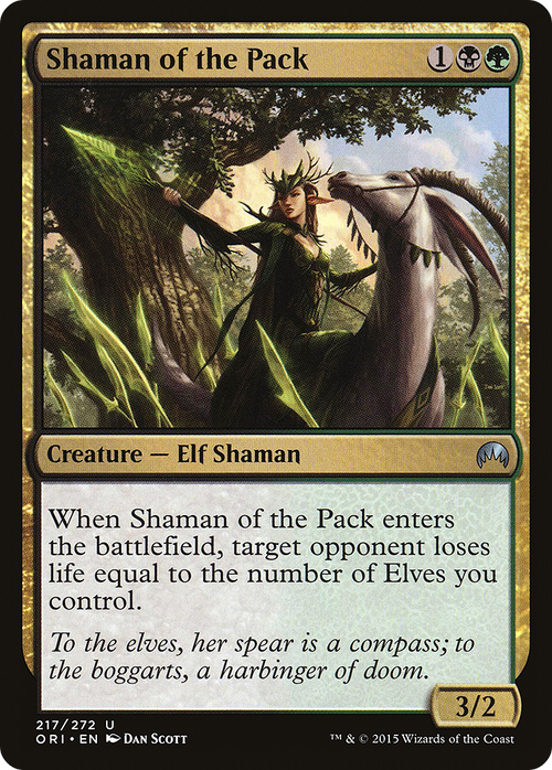 Shaman of the Pack (ORI-217) - Magic Origins