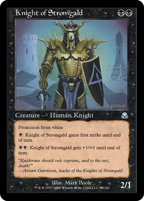 Knight of Stromgald (ME2-099) - Masters Edition II