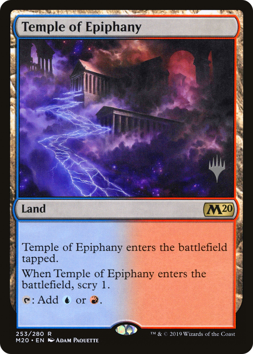 Temple of Epiphany (PPM20-253P) - Core Set 2020 Promos