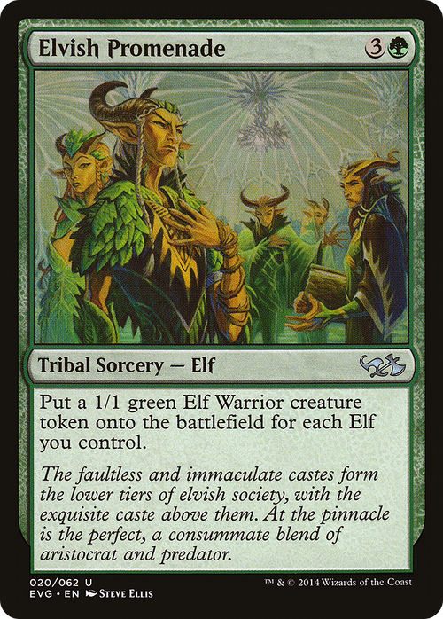 Elvish Promenade (DD3-020) - Duel Decks Anthology: Elves vs. Goblins