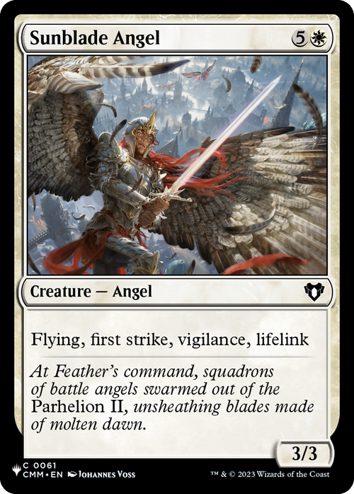 Sunblade Angel (LIST-CMM-61) - The List