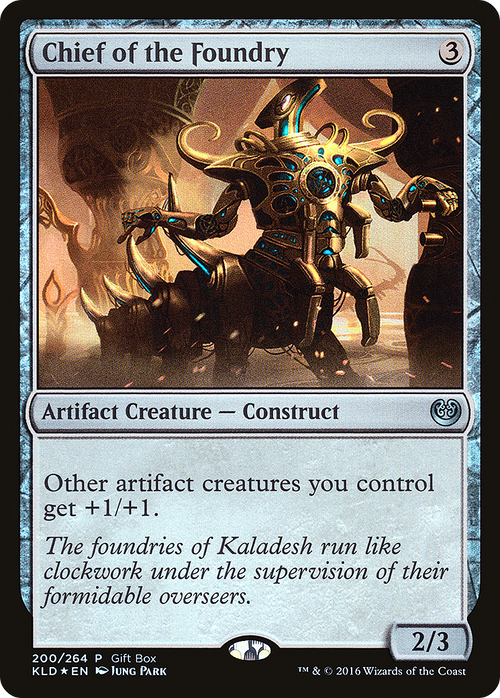 Chief of the Foundry (GBP-200) - Kaladesh Promos Foil