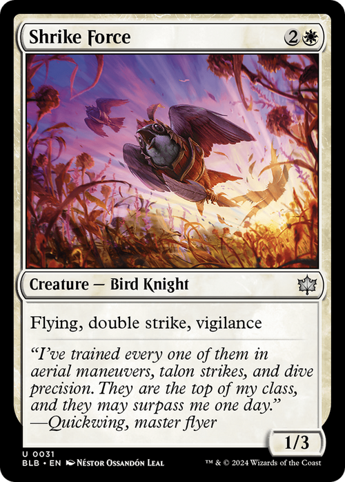 Shrike Force (BLB-031) - Bloomburrow
