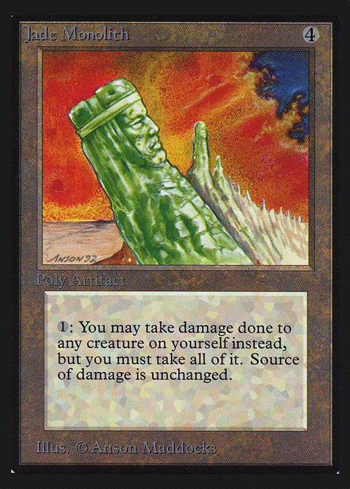 Jade Monolith (IE) (IED-) - Intl. Collectors' Edition