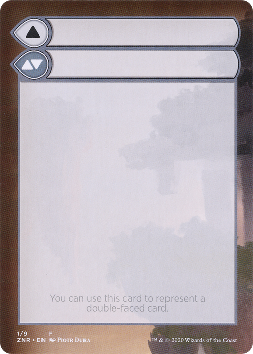 Double-Faced Substitute Card (SZNR-001) - Zendikar Rising Substitute Cards (Borderless)