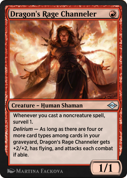 Dragon's Rage Channeler (J21-438) - Jumpstart: Historic Horizons