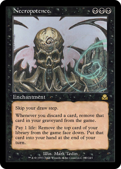 Necropotence (ME2-107) - Masters Edition II Foil