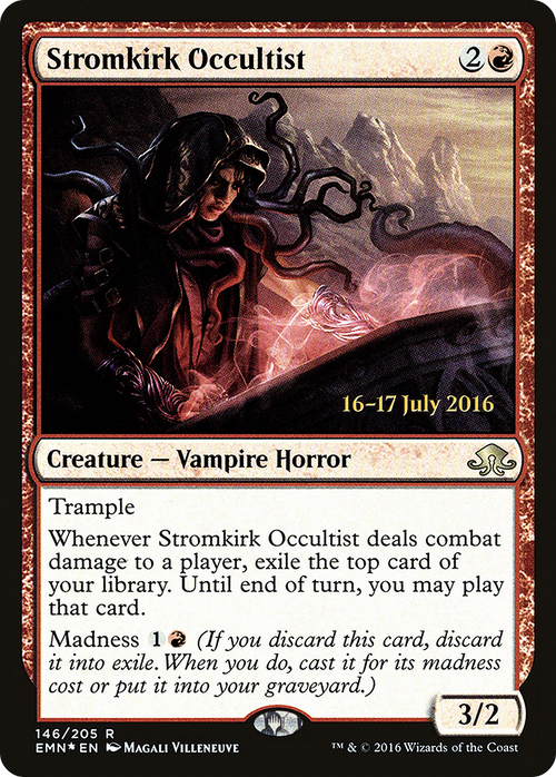 Stromkirk Occultist (PRE-146S) - Eldritch Moon Promos Foil