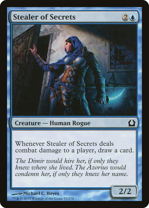 Stealer of Secrets (RTR-053) - Return to Ravnica Foil