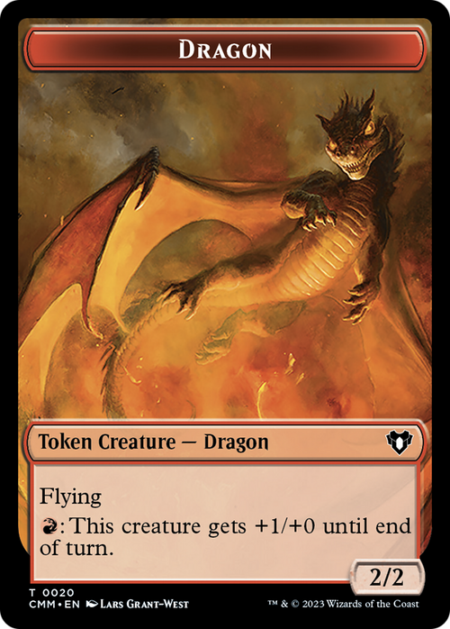 Dragon (TCMM-020) - Commander Masters Tokens Foil